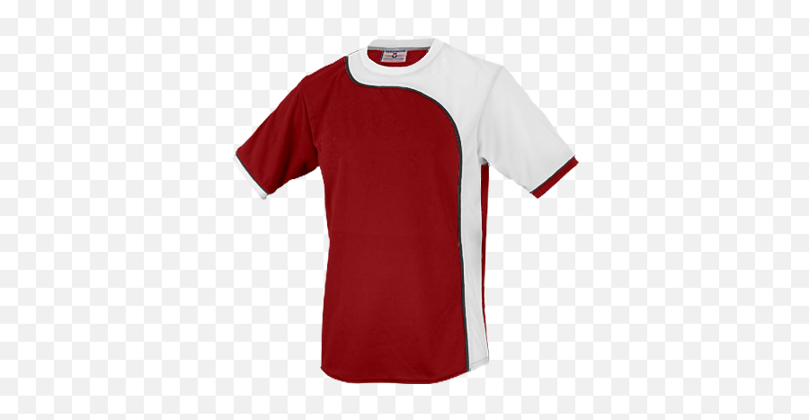 Scarlet White And Black Youth Soccer - Soccer Jersey Design White Red Png,Soccer Jersey Png