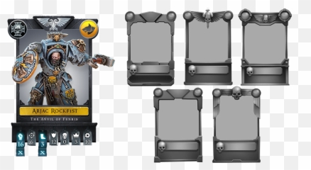 Design Blog 25 Evolution Of The Card Art - Warhammer Combat Backgroud For Card 40k png