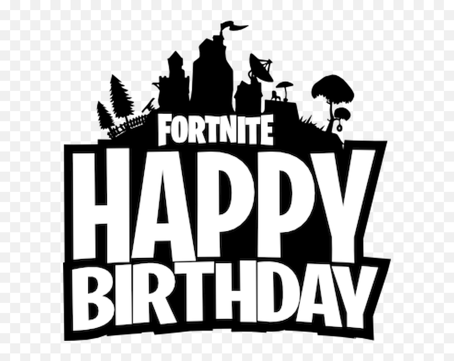 Library Of Fortnite Happy Birthday Clipart Free Png Files - Fortnite,Fornite Png