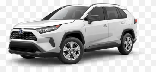 Toyota Rav4 Hybrid - White 2019 Xle Premium png