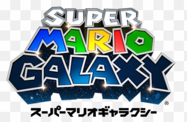 Super Mario Galaxy - SteamGridDB Japanese Logo png