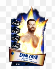 Sami Zayn - Wrestlemania 33 Wwe Supercard Png,Sami Zayn Png