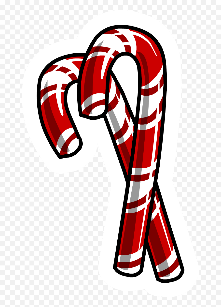 Candy Cane Duo Pin Club Penguin Wiki Fandom - Transparent Background Candy Cane Icon Png,Duo Icon