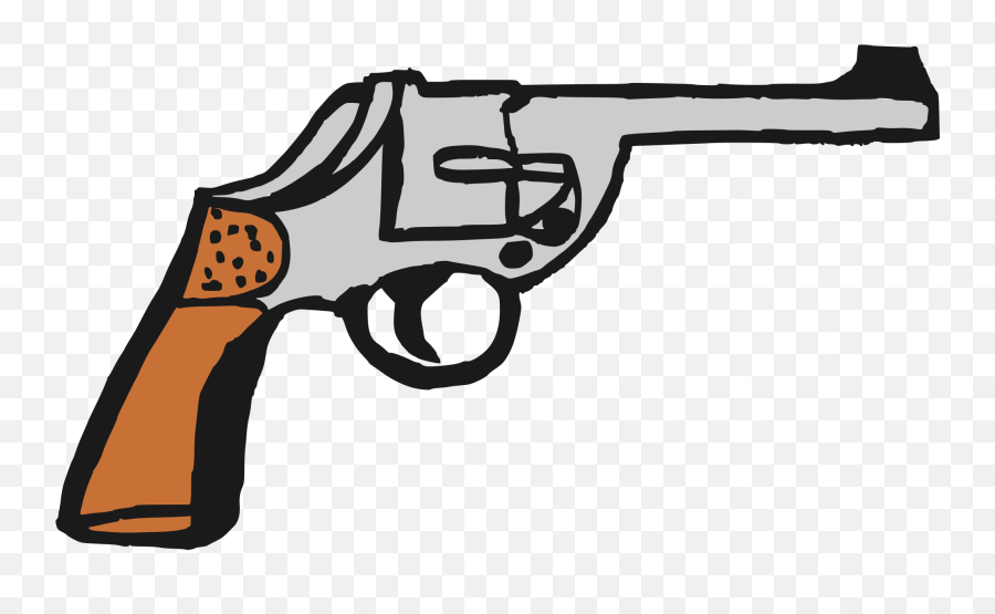 Drawing Pistol Comic Transparent Png - Comic Gun Png,Cartoon Gun Png