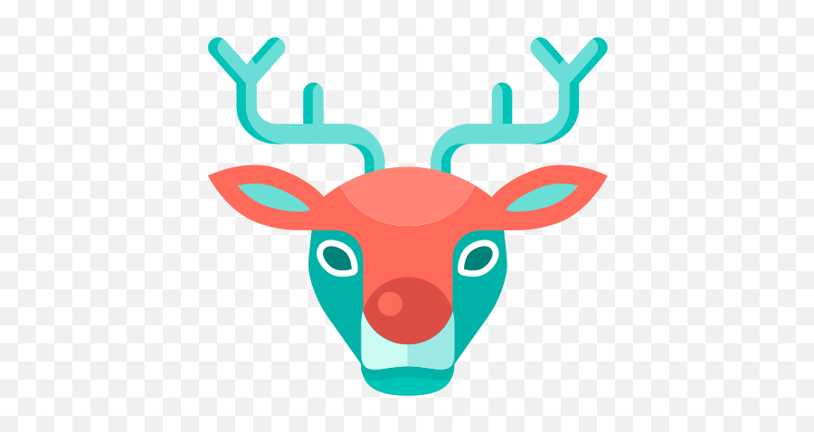 Christmas Reindeer Vector Icons Free Download In Svg Png Format - Decorative,Chistmas Icon