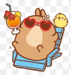 Molang Sticker - Molang Sticker Png,Molang Png