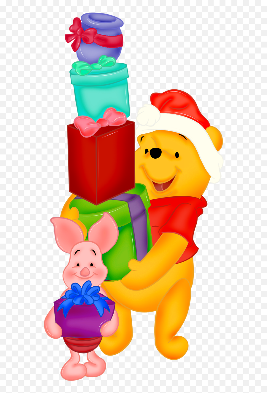 Download Santa Claus Winnie The Pooh Png Image With No - Png,Pooh Png