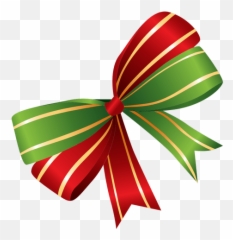 Bow Gift - Transparent Png U0026 Svg Vector File Christmas Bow Green Png,Gold Bow Transparent Background