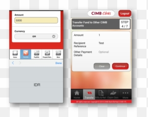 Banking App Ux Review Cimb Clicks Malaysia And Go Mobile - Cimb Consistency Message png