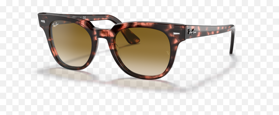 Ray - Ban Meteor Fleck Rb2168 Pink Havana Acetate Light Png,60s Icon