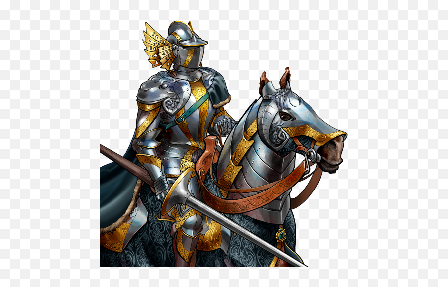 Horseman Commander - Wesnoth Units Database Battle For Wesnoth Human Png,Horseman Icon