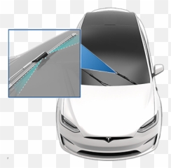 Wiper Blades And Washer Jets - Tesla png