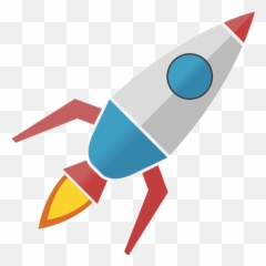 Download Hd Rocket Vector Icon - Rocket Vector Png Rocket Free Vector Png,Rocket Icon Transparent