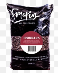 Smokin Ironbark Bbq Pellets - Smokin Bbq Wood Pellets Southern Hardwoods 10kg Png,Scarce Png