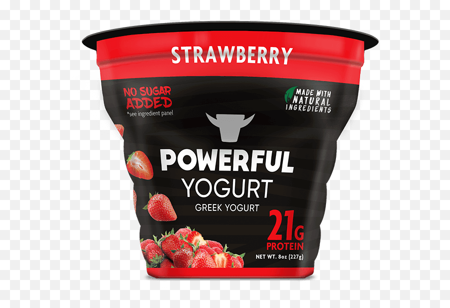 Shop Powerful Yogurt High Protein Foods - Part 3 Powerful Yogurt Nutrition Label Png,Yogurt Png