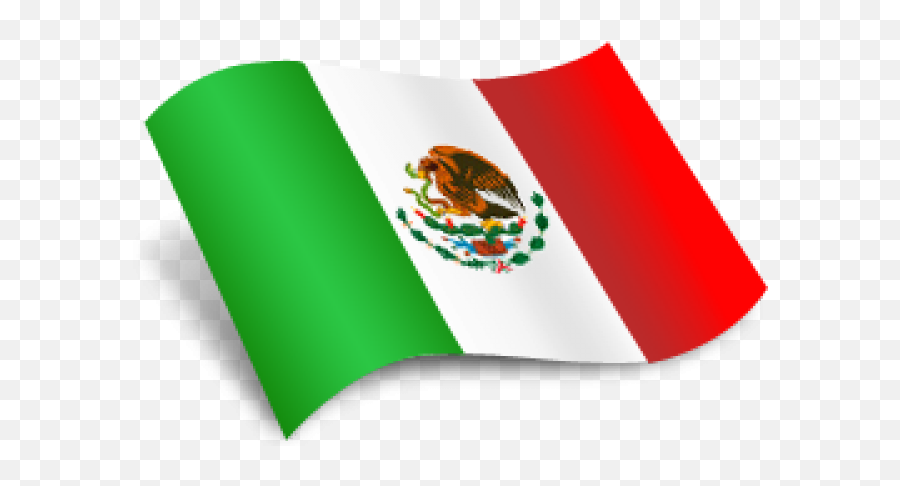 Flag Of Mexico - Vector Mexican Flag Png Bandera De Mexico Ondeada,Mexican Flag Png