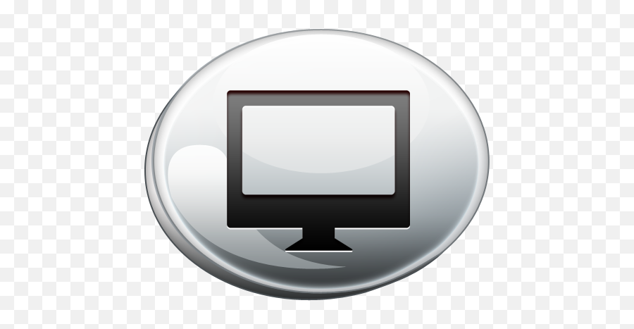 Computer Silver Icon Png Clipart Image Iconbugcom - Circle,Pc Icon Png