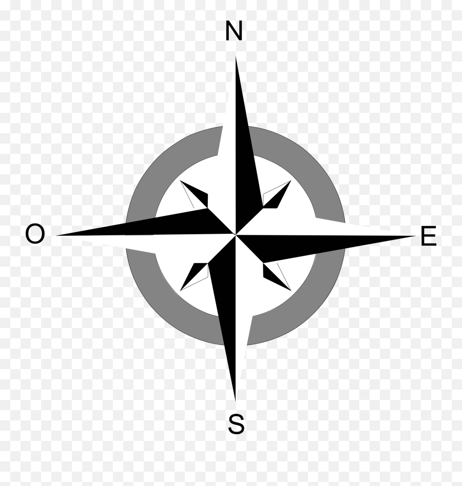 Free Compass Transparent Png Download - Blank Compass Rose,Compass Transparent Background