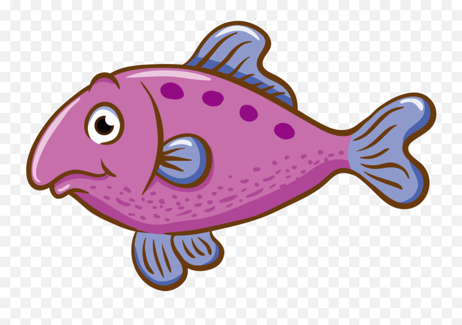 Vector Graphics Image Portable Network Cartoon Fish - Vector Small Fish Cartoon Png,Cartoon Fish Transparent Background