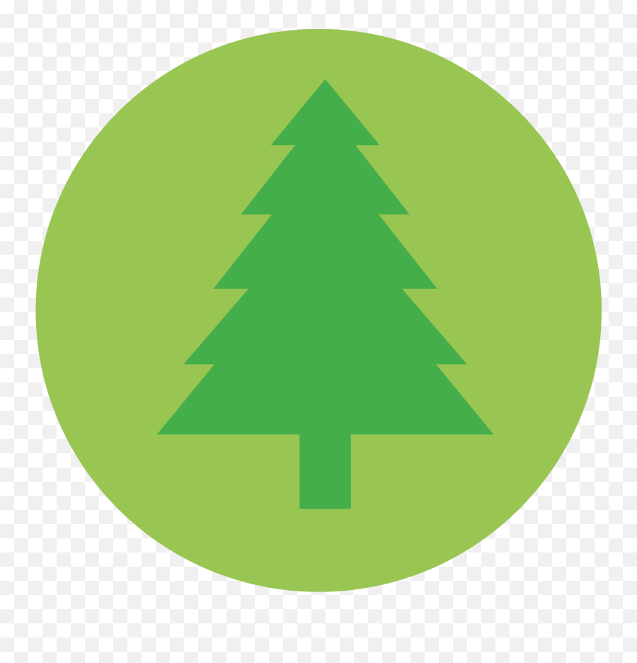 Download Tree Icon Conservation - Tree Icon Png Png Simple Pine Tree Silhouette,Tree Icon Png