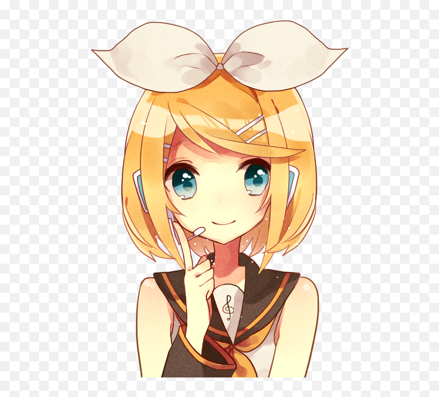 Rin Kagamine Png - Rin Kagamine 3925384 Vippng Chibi Rin Rin Kagamine Png,Rin Okumura Png