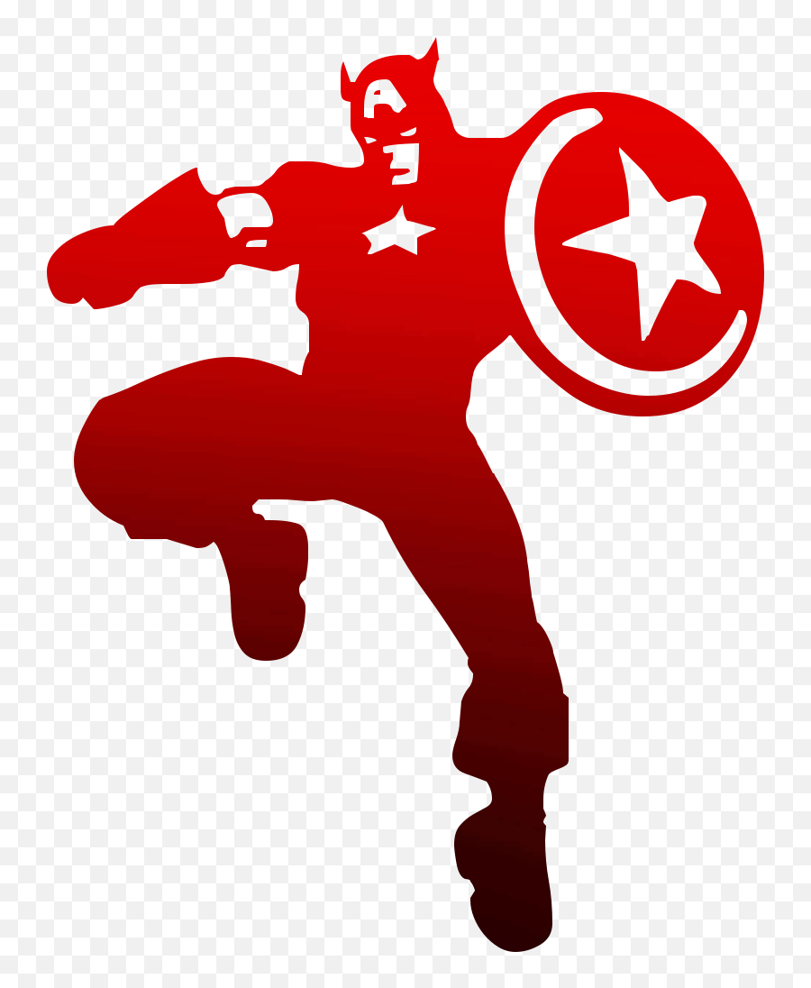 Sticker Hulk Decal Captain Clipart Png - Stickers Of Captain America,Captian America Logo