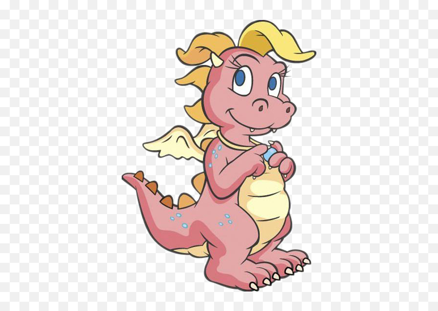 Dragon Tales - Cassie From Dragon Tales Png,Cartoon Dragon Png