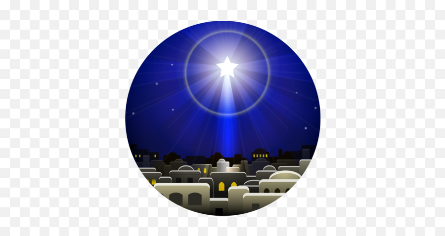 Star Of Bethlehem Clipart Images - Religious Christmas Eve Clipart Png,Nativity Star Png