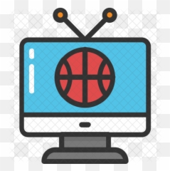 Sports Channel Icon Of Colored Outline - Logo png