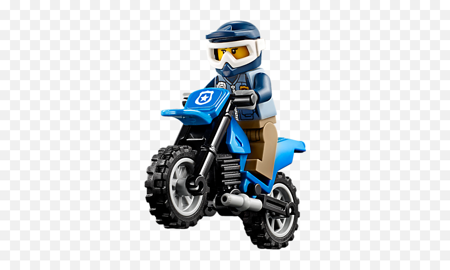 Dirt Road Png - Dirt Road Pursuit Lego Motocross Lego City Police Motorbike,Lego Transparent