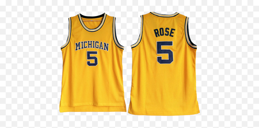 Derrick Rose - Michigan Wolverines Jersey Basketball Png,Derrick Rose Png