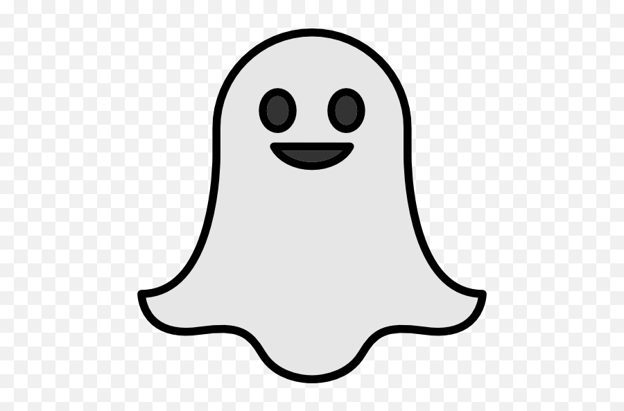 Fear Horror Terror Spooky Scary Ghost Halloween Icon - Clip Art Png,Spooky Ghost...