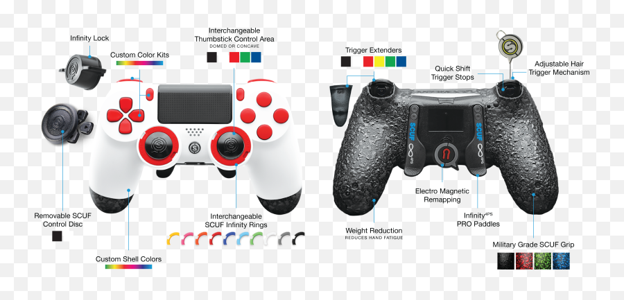 Custom Controller Esports Event Pro Gamer - Gamecube Controller Diagram To Ps4 Png,Playstation Png