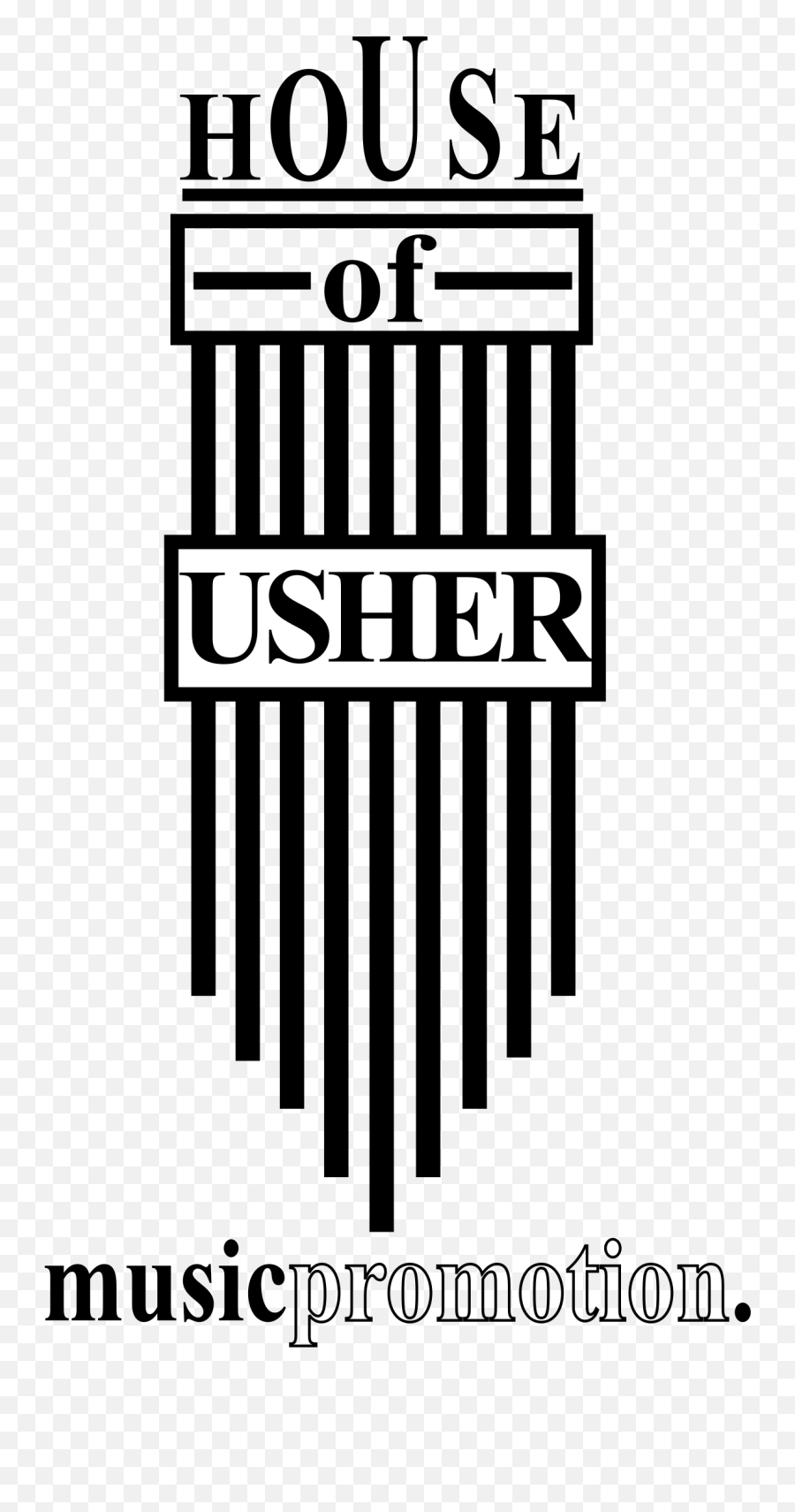 House Of Usher Music Promotion Logo Png - Poster,Usher Png