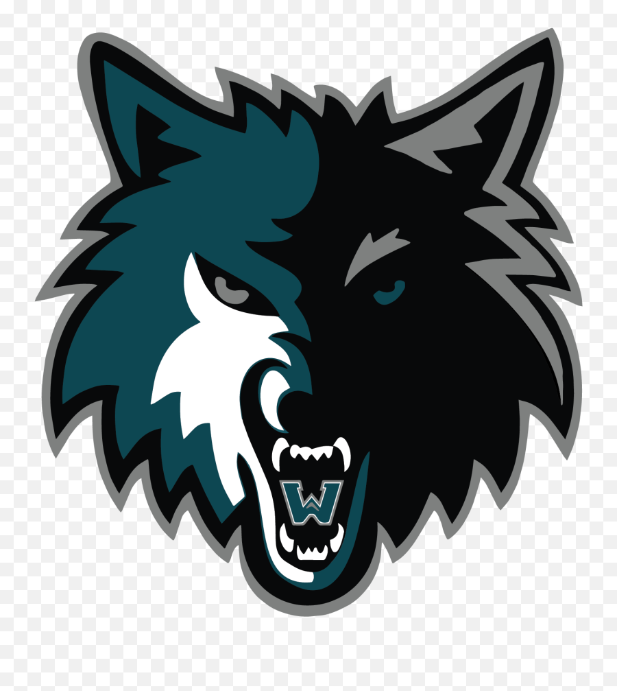 The Westminster Wolves - Logo Blue Wolf Png,Wolf Mascot Logo