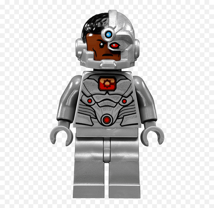 Lego Dc Comics Super Heroes Characters - Cyborg Lego Png,Cyborg Transparent