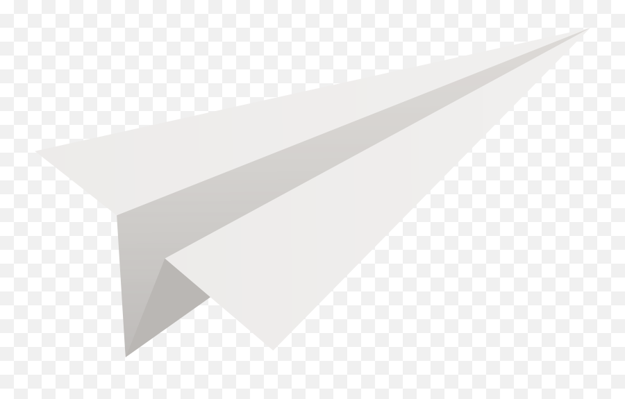 Paper Plane White Png - Clipart Paper Plane Png,White Paper Png