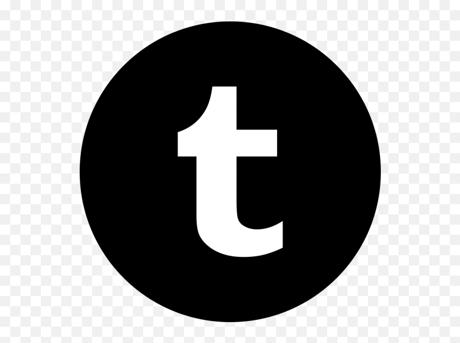 Tumblr Icon Png Free - White Round Png Logo,Icono Instagram Png