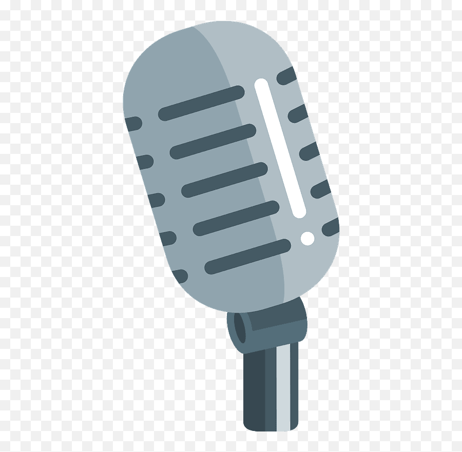 Studio Microphone Emoji Clipart - Microphone Emoji Svg Png,Studio Microphone Png