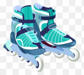 Roller Skates Png Image - Blades Clipart Transparent Background