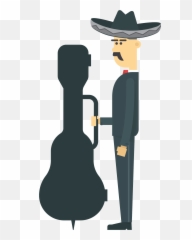Free Músico Mariachi Png With Transparent Background - Costume Hat,Musician Png