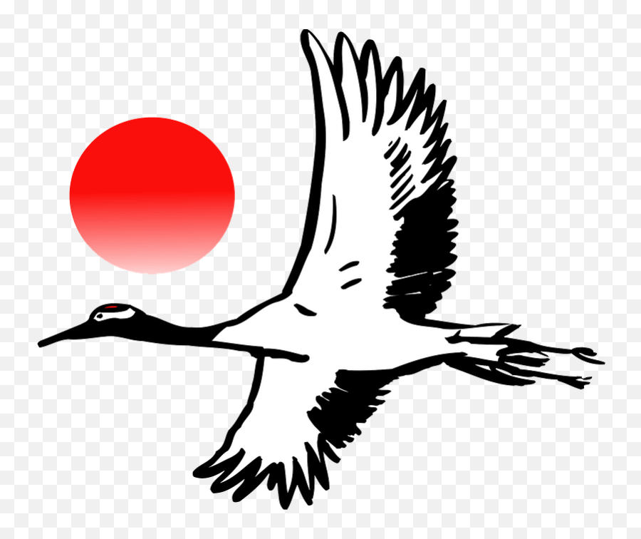 Crane Bird Flying Transparent PNG