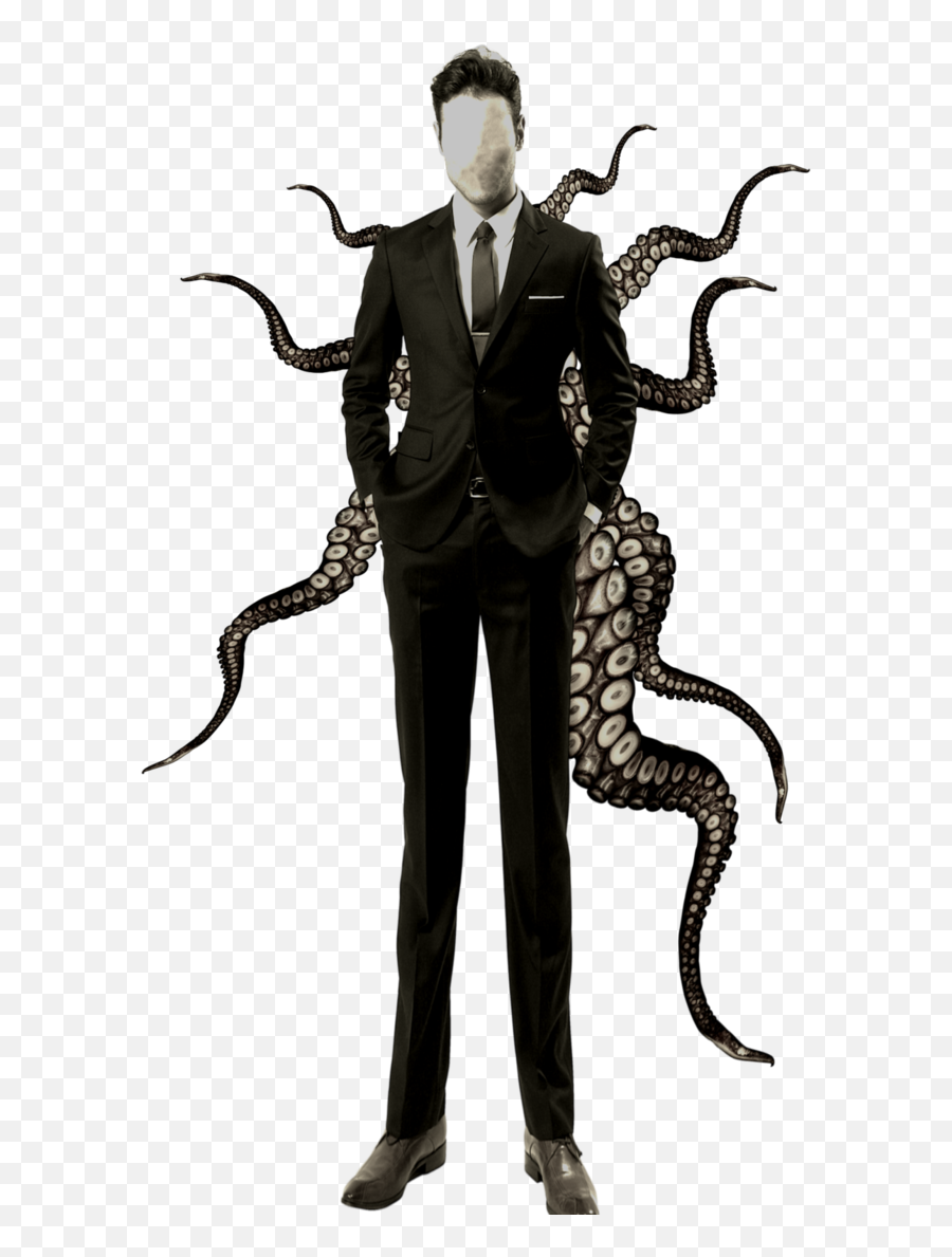 Slenderman Minecraft Character - Minecraft Slenderman Skin Male Png,Slender Man Transparent