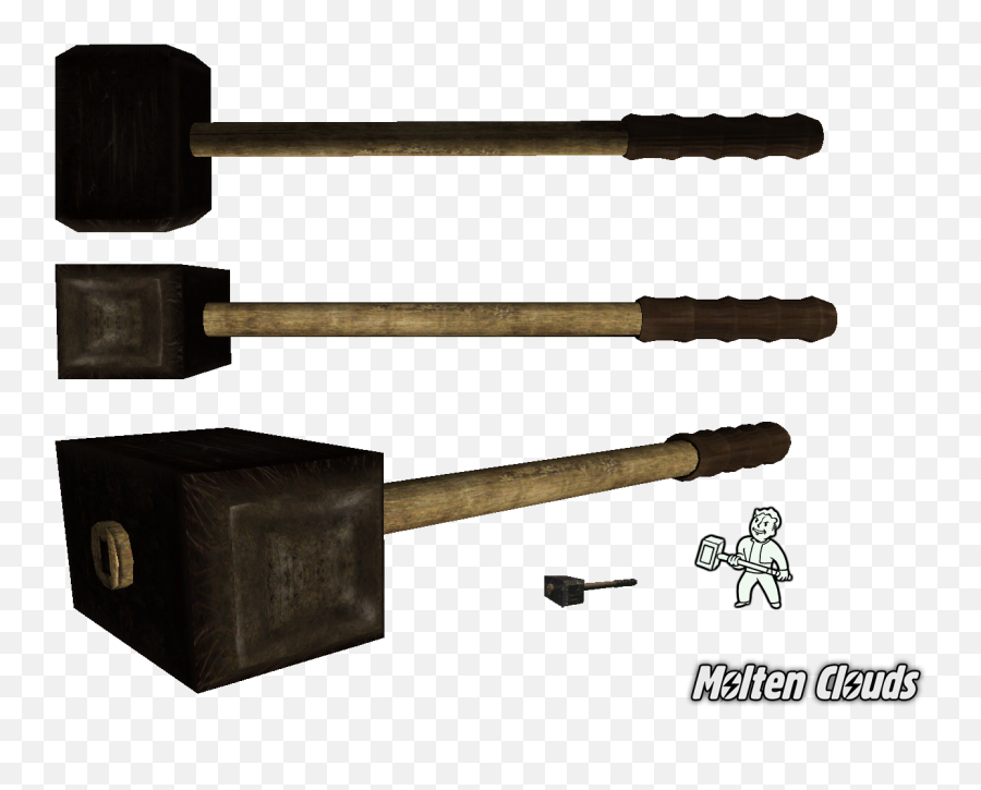 Download Sledgehammer From Fallout - Metalworking Hand Tool Fallout 2 Sledgehammer Png,Sledgehammer Png