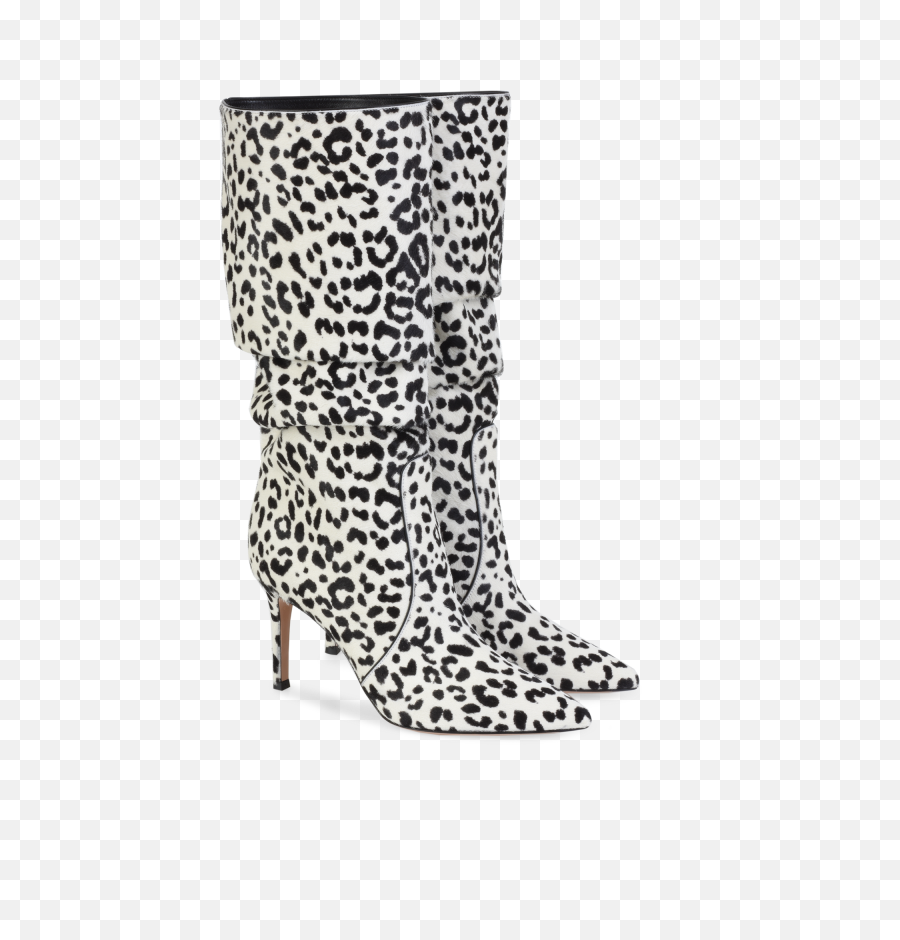 Download Hd Hunter 85 Boot In Snow Silver Leopard Print - For Women Png,Boot Print Png