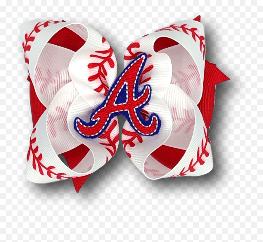 Atlanta Braves Baseball Bow - Art Png,Braves Logo Png
