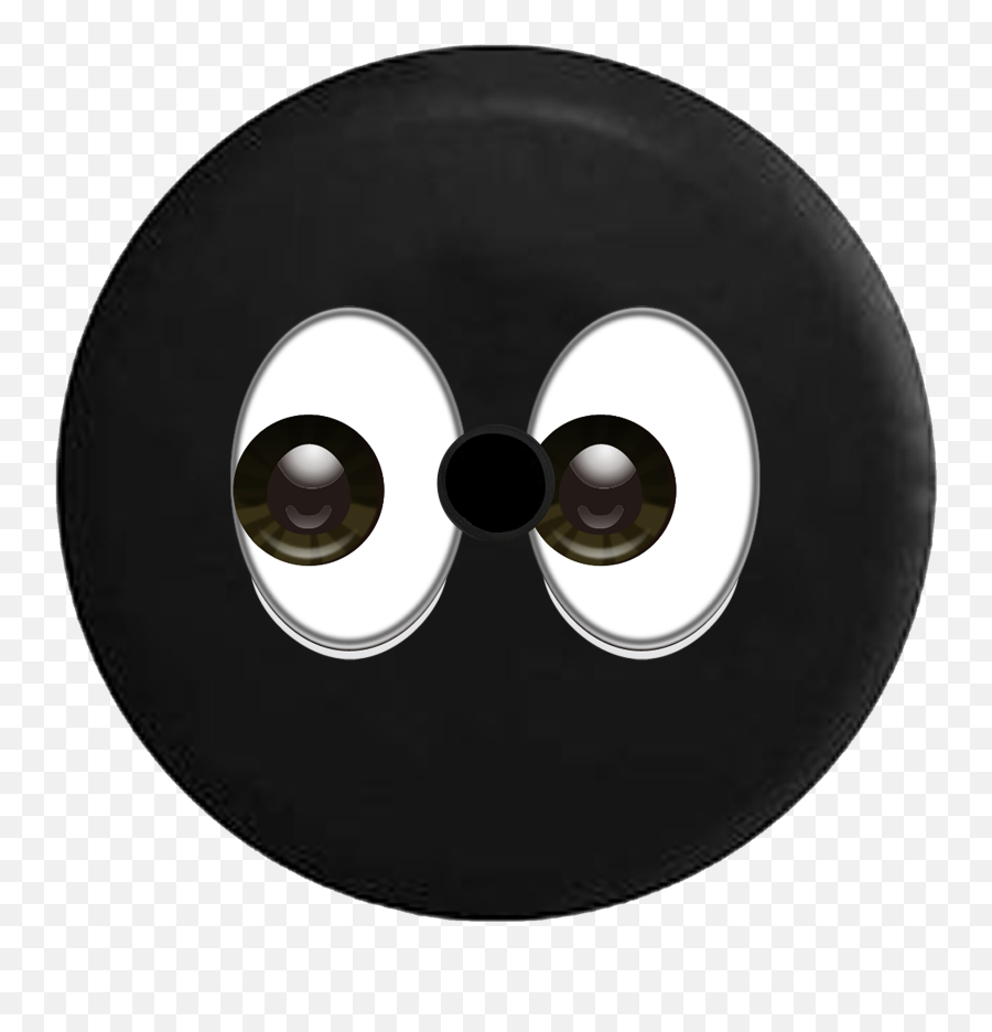 2018 2019 Wrangler Jl Backup Camera Text Emoji Eyes Eyeballs Spare Tire Cover For Jeep Rv 32 Inch - Dot Png,Camera Emoji Png