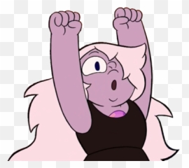 Download Hd Amethyst Woo Hoo - Steven Universe Amethyst Png Fictional Character,Steven Universe Amethyst Png