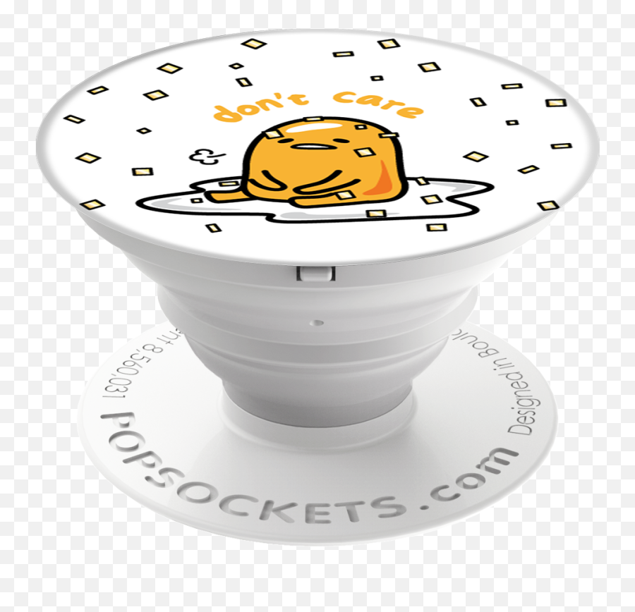 Popsocket Gudetama Donu0027t Care Phone Grip And Stand Gamestop - Pop Sockets At Walmart Png,Gudetama Transparent