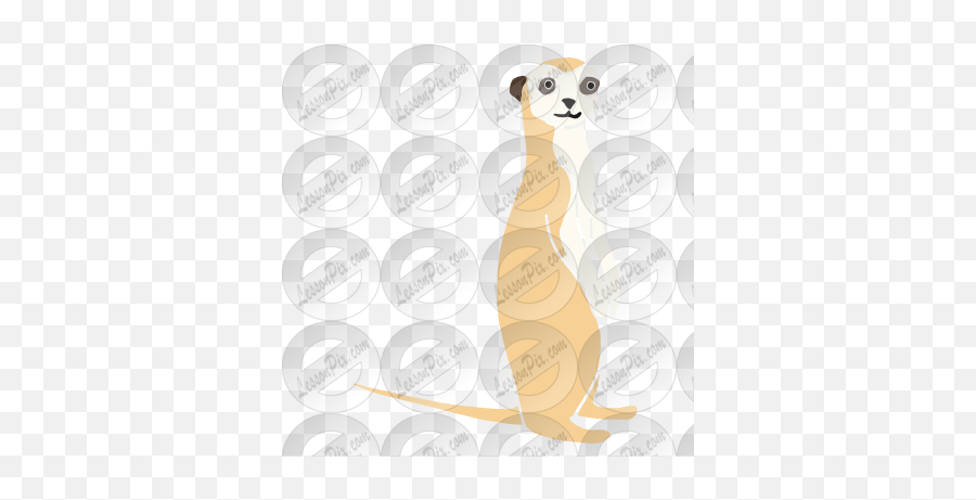 Meerkat Stencil For Classroom Therapy Use - Great Meerkat Meerkat Png,Meerkat Png